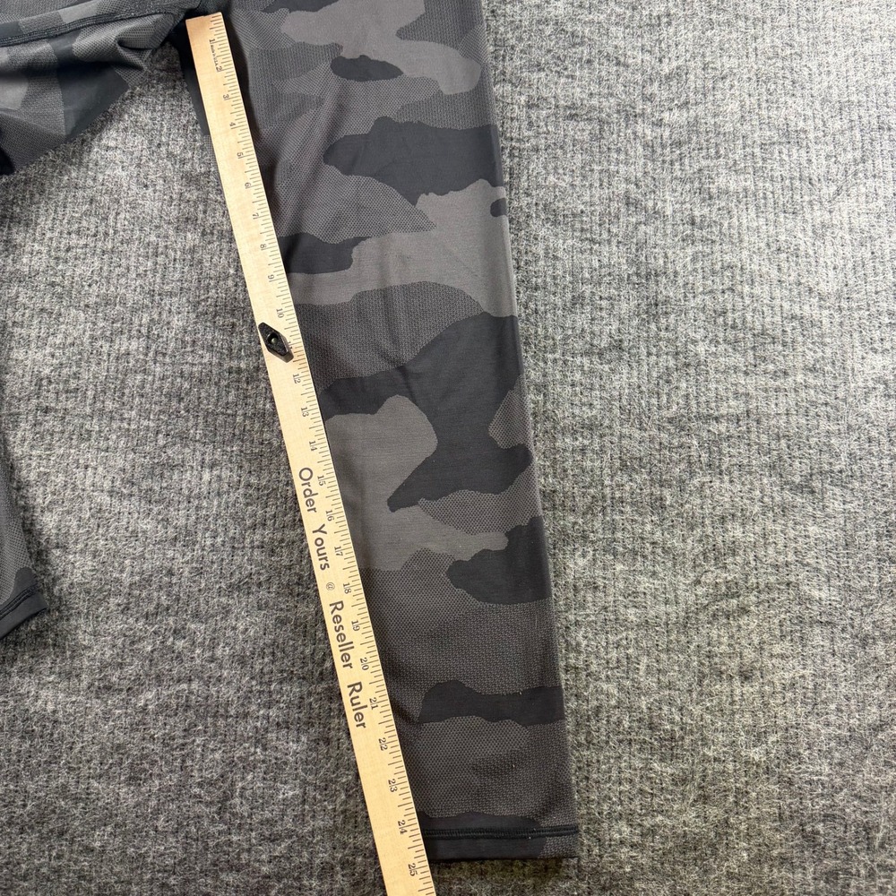 Aerie Chill Play Move Leggings Womens Large Gray Camo High Waisted Mesh L - Picture 8 of 8